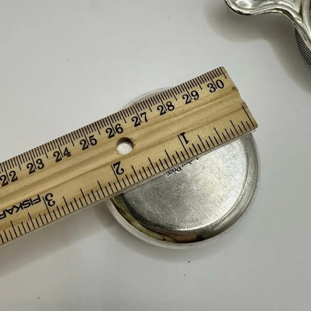 Arthur Price Silver Plated Tea Strainer Holder Stand Silverplate England English